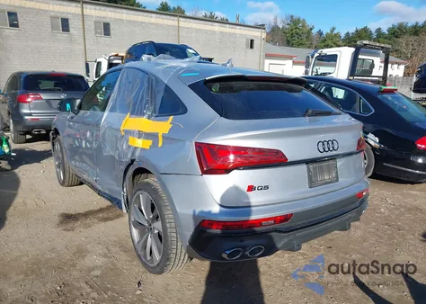 2023 Audi Sq5 Sportback Premium Plus Tfsi Quattro Tiptronic from USA, damaged, VIN WA124AFY4P2013343